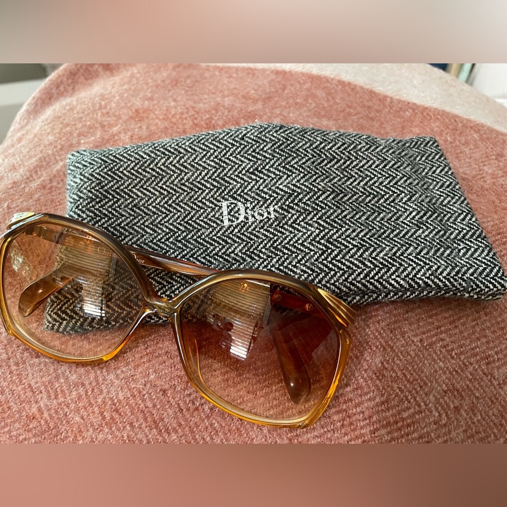 Vintage Dior Frames and Case- current is RX
